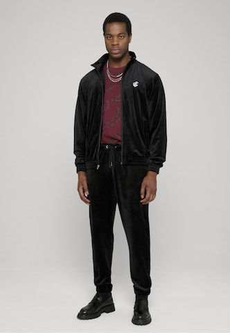 ROCAWEAR Sweatvest 'Ace' in Zwart