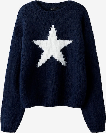 Pull-over NAME IT en bleu : devant