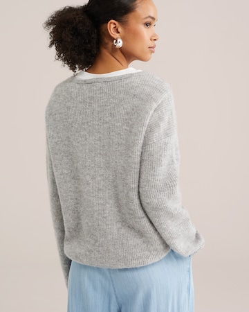 WE Fashion Kardigán - szürke