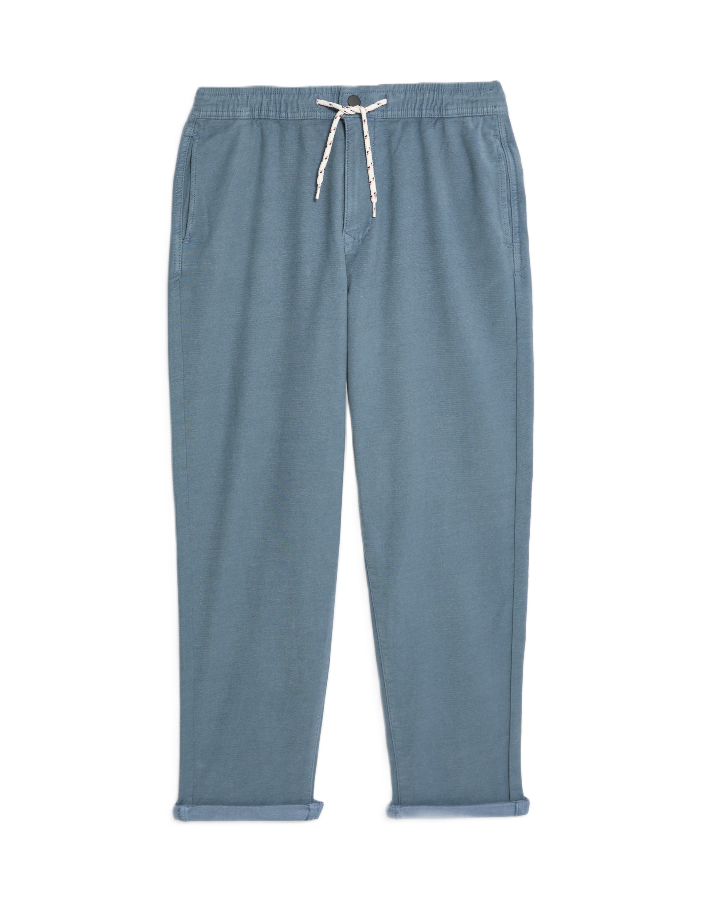 Marks & Spencer Loose fit Trousers in Blue: front
