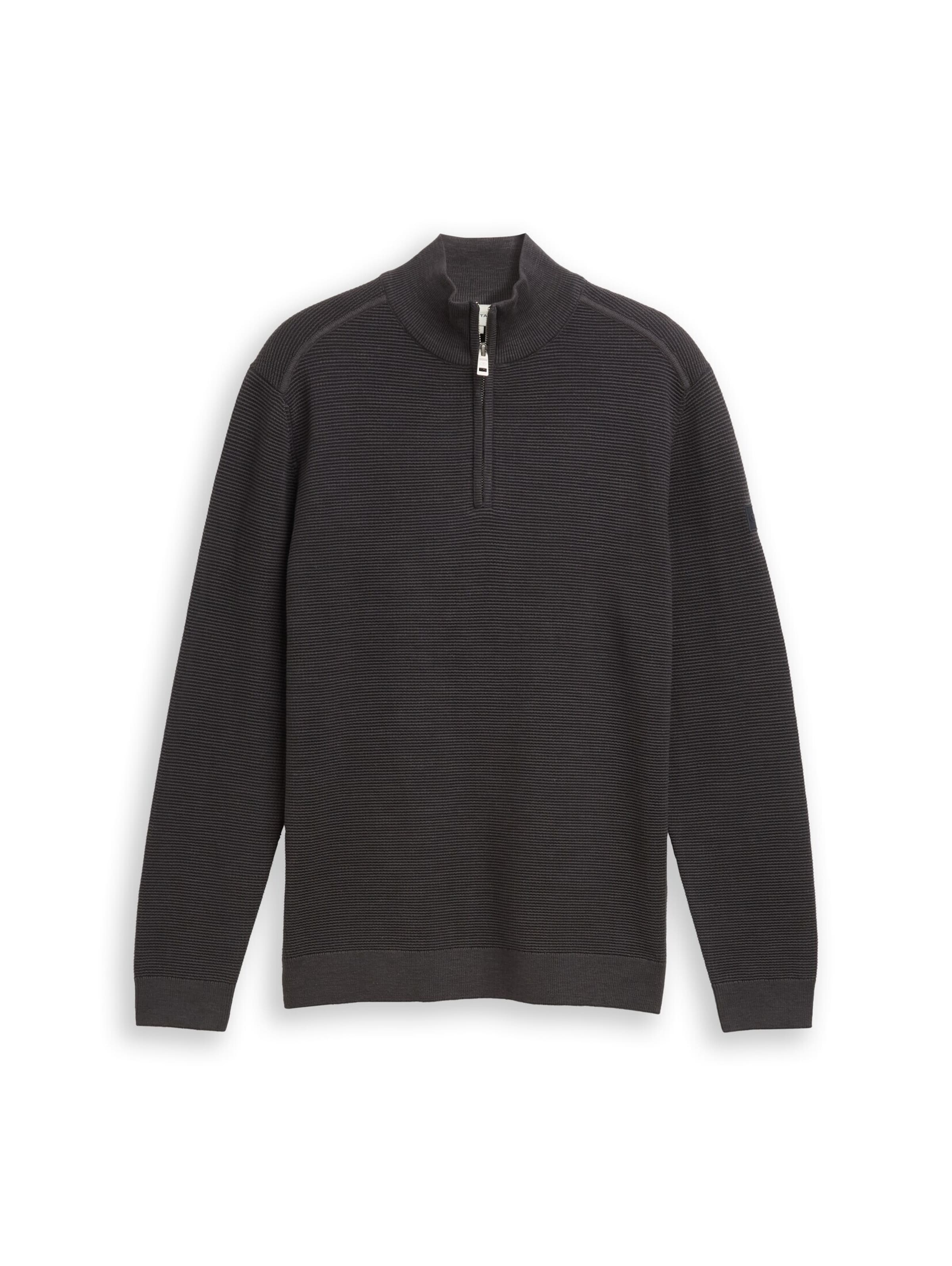 TOM TAILOR Pullover in Grau: Vorderseite