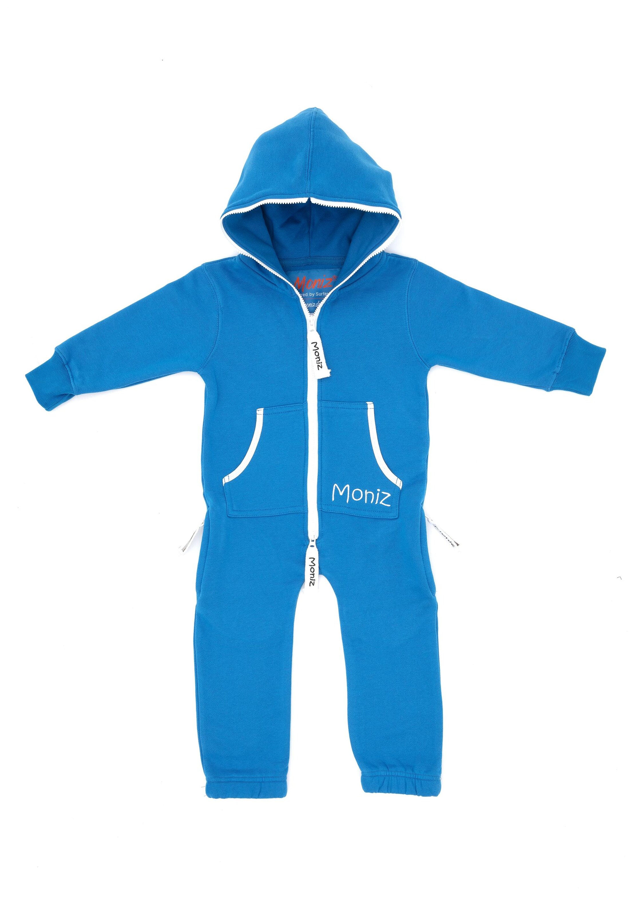 Moniz Overall in Blue: front