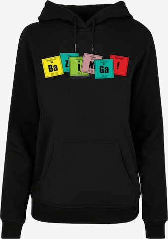 F4NT4STIC Sweatshirt in Zwart: voorkant