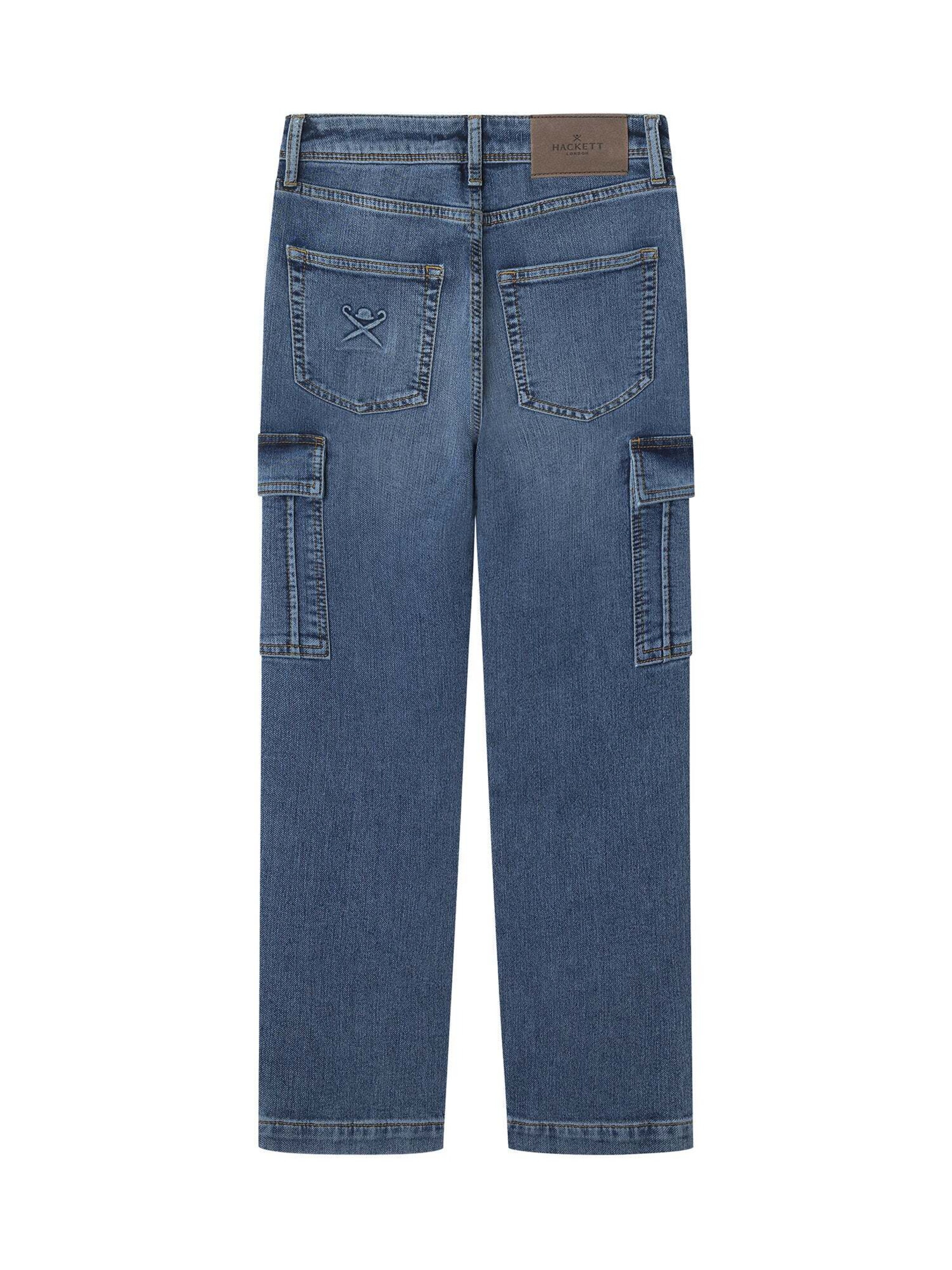 Hackett London Regular Jeans in Blauw