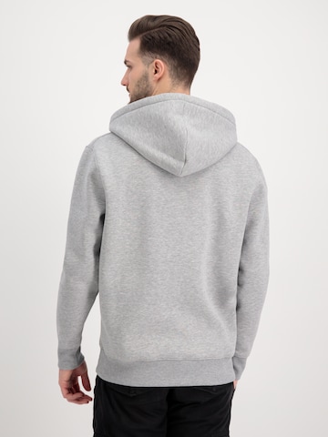 ALPHA INDUSTRIES Sweatshirt i grå