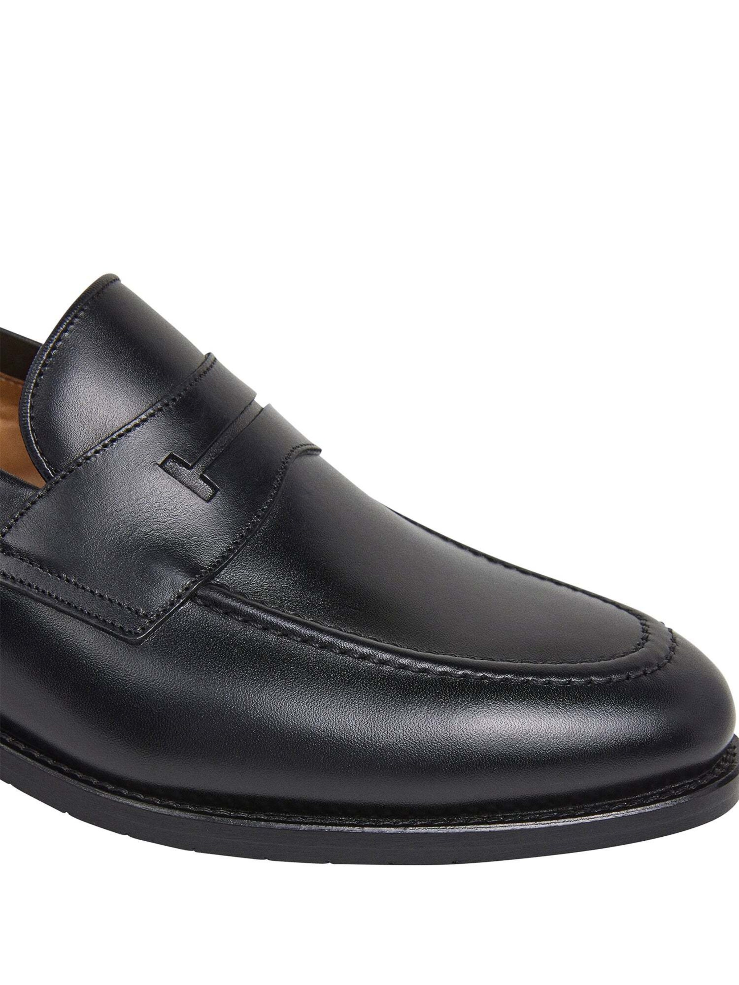 Hackett London Slipper 'Walter' in Schwarz