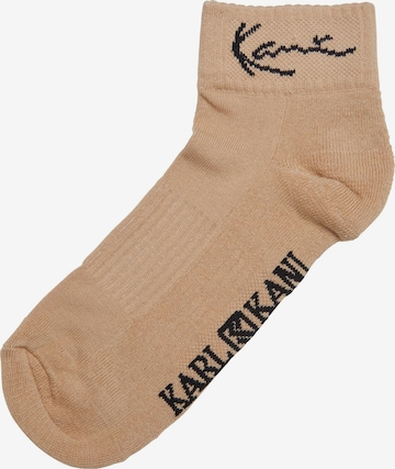 Chaussettes Karl Kani en beige