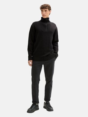 TOM TAILOR DENIM Trui in Zwart