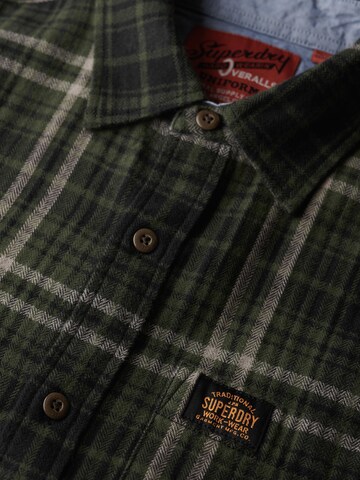 Fit confort Chemise Superdry & Co en vert