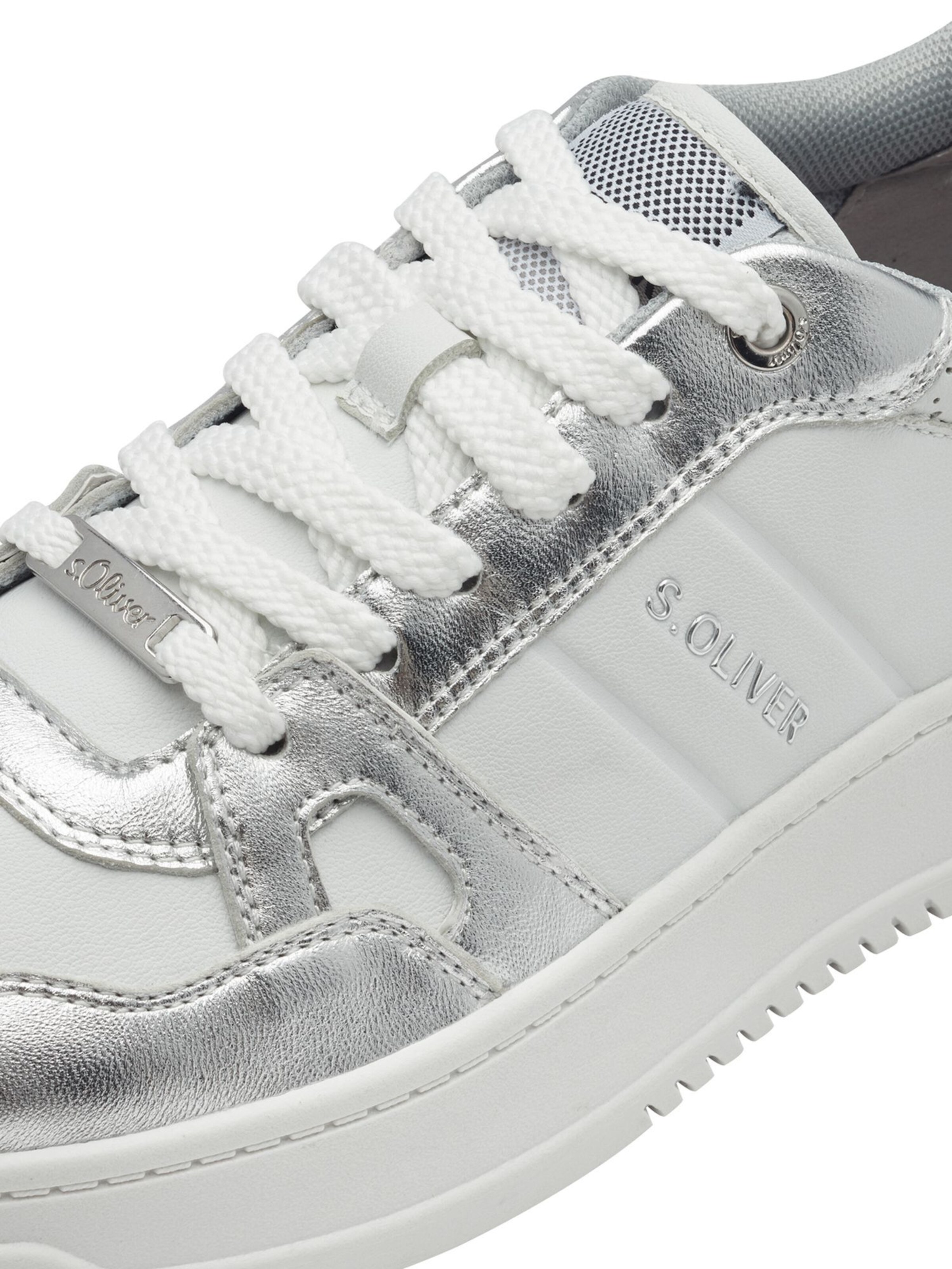 s.Oliver Sneakers in Silver