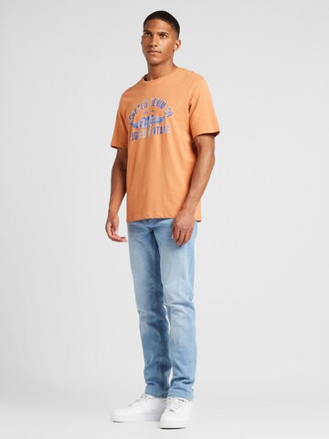 JACK & JONES Tričko 'JPRBLUOLLIE' - Oranžová