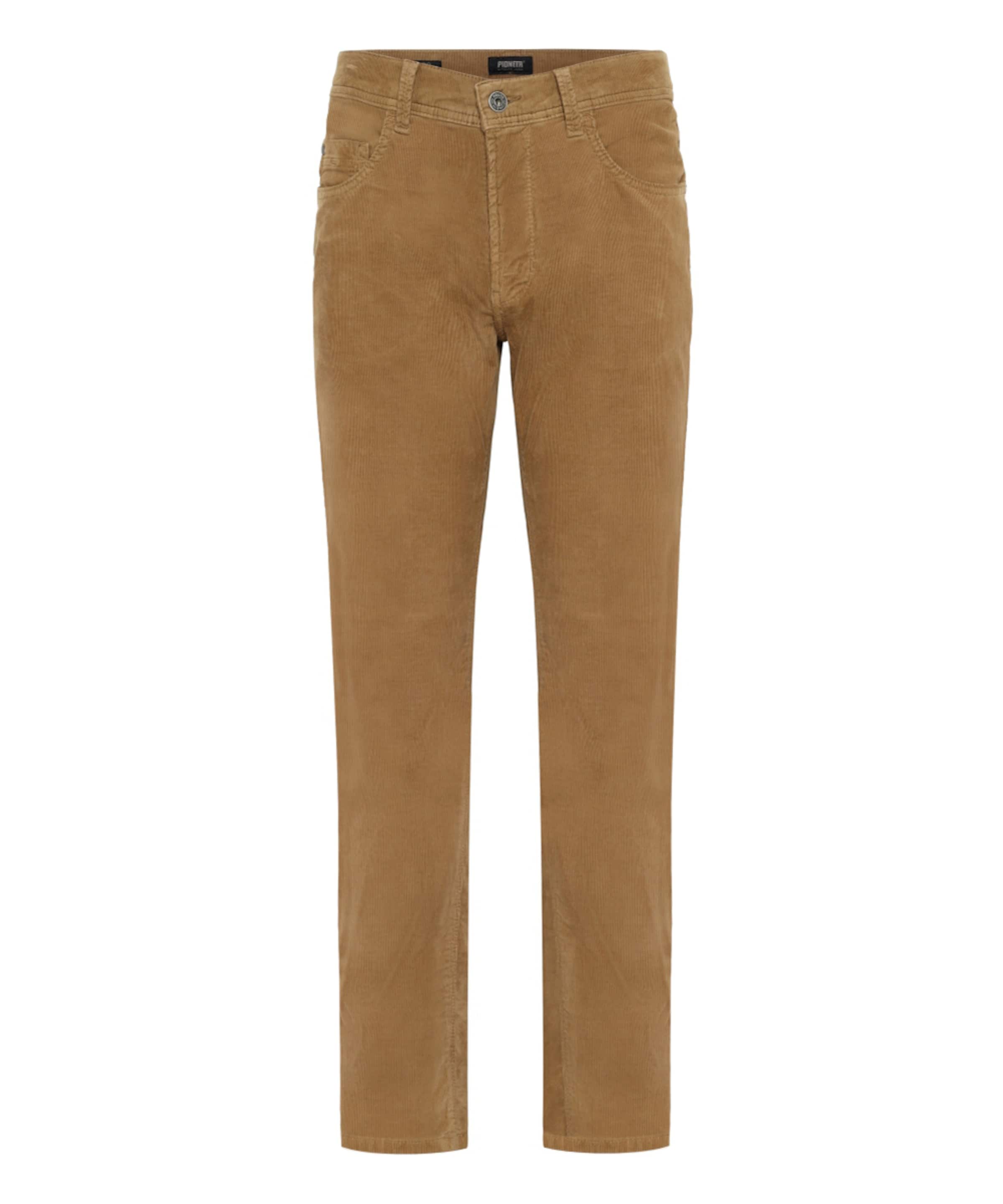 Pioneer Authentic Jeans Pants in Yellow: front