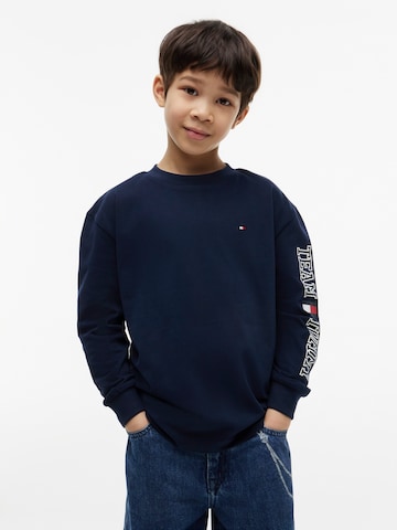 TOMMY HILFIGER Shirt 'TEAM' in Blauw: voorkant