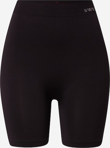 Swedish Stockings Skinny Muotoilevat housut 'Jill' värissä musta: etupuoli