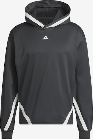 ADIDAS PERFORMANCE Sportsweatshirt 'Select' in Grijs: voorkant