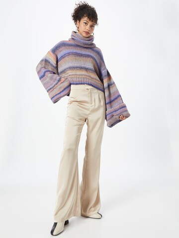 MADS NORGAARD COPENHAGEN Sweater 'Pagliaccio' in Purple