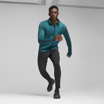 Effilé Pantalon de sport PUMA en noir