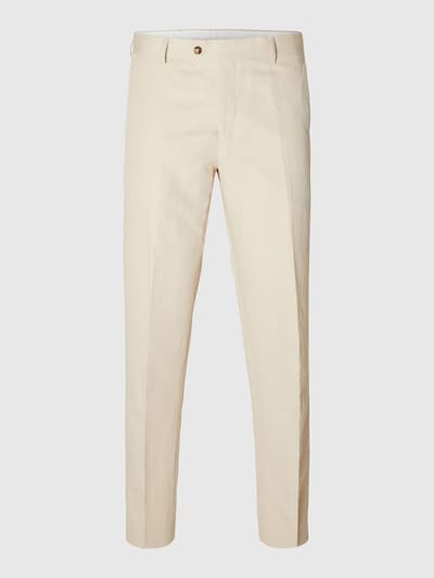 SELECTED HOMME Pantalon en beige, Vue avec produit