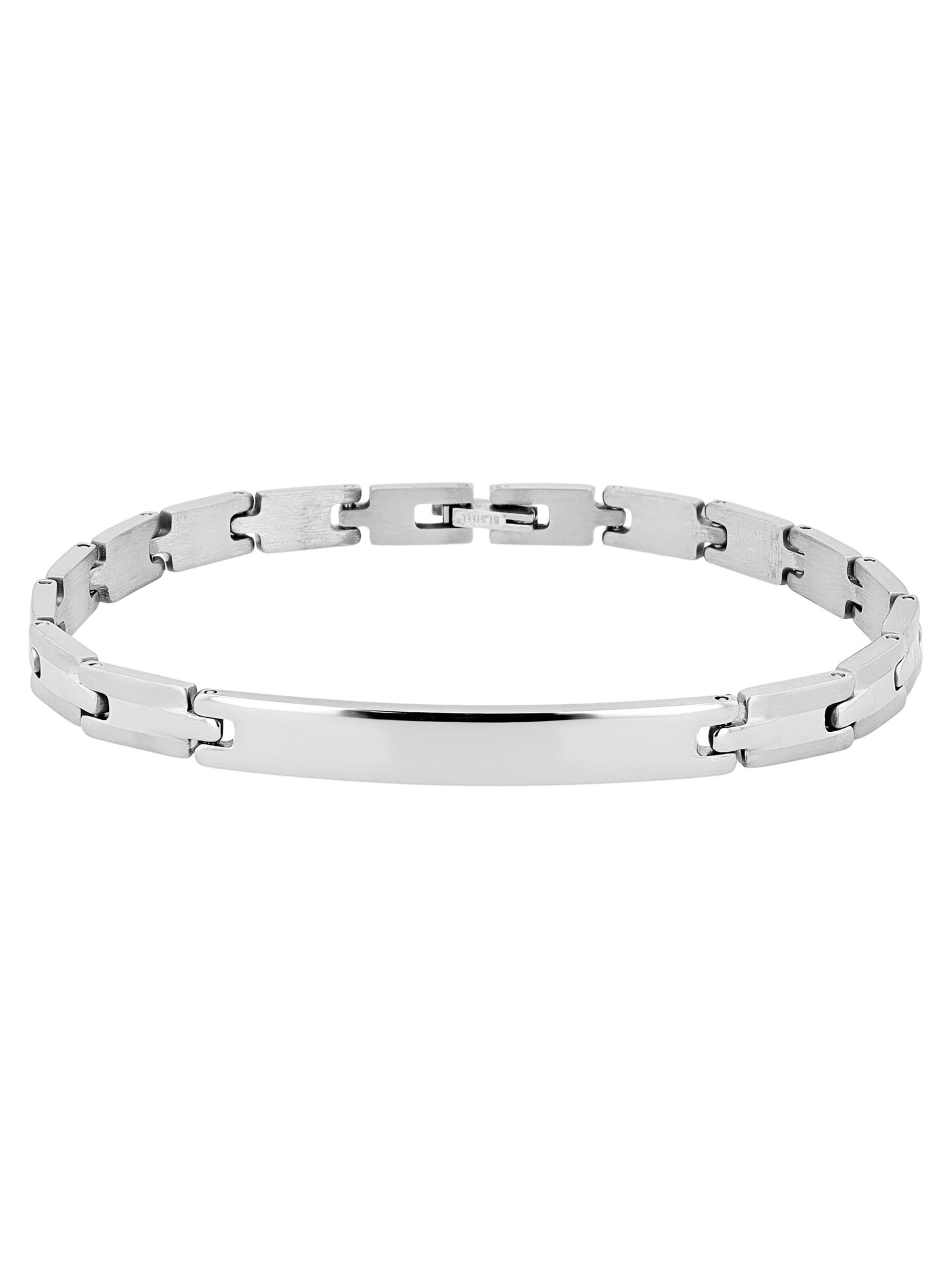Akzent Bracelet in Silver: front