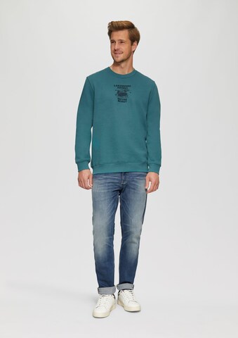 s.Oliver Sweatshirt in Grün