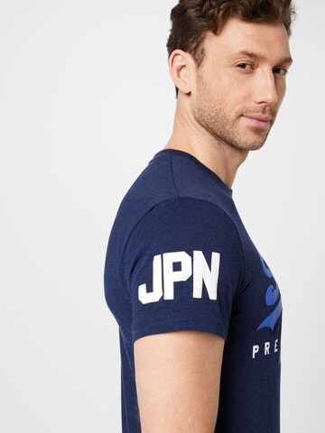 T-Shirt Superdry en bleu