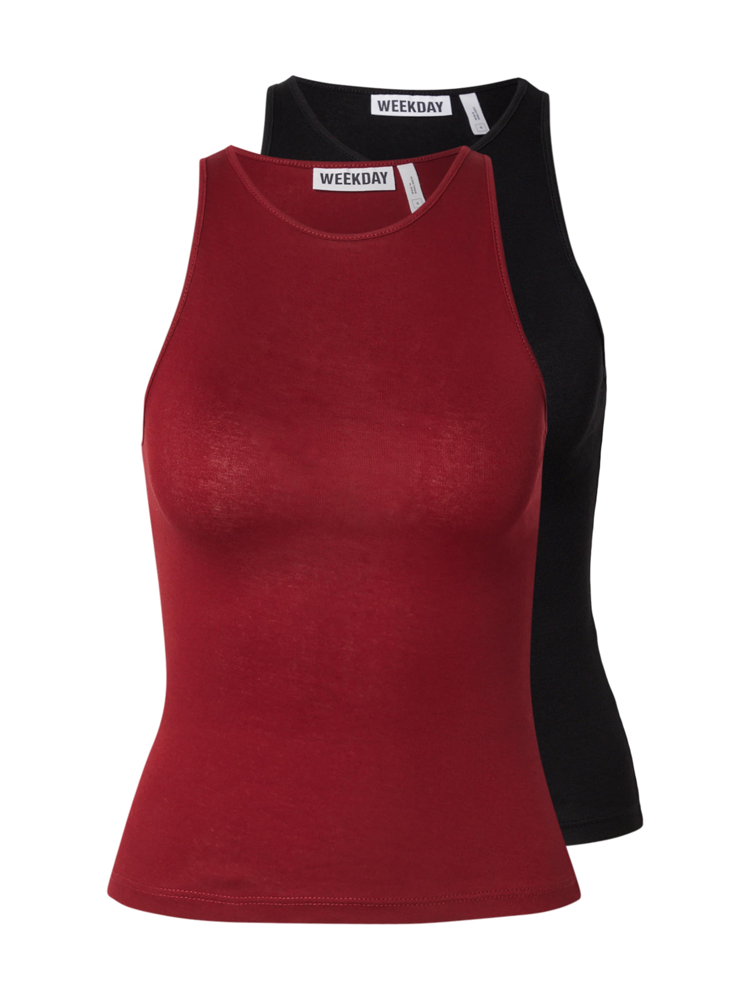 sarkans WEEKDAY Topiņš 'Steffi': no priekšpuses