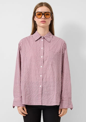 Chemisier QS en rose : devant