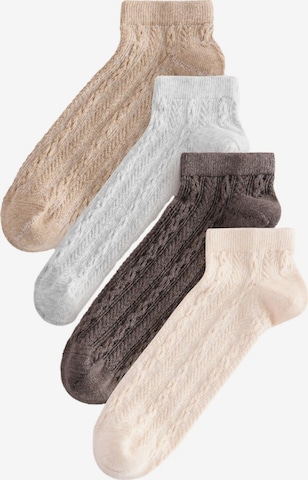 Chaussettes Next en beige : devant