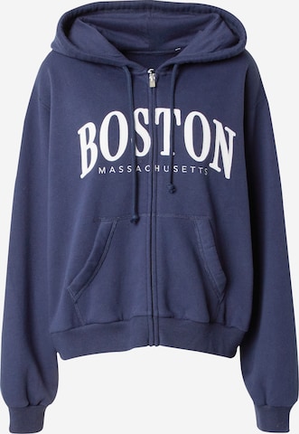 Navy blue hollister zip up hoodie online