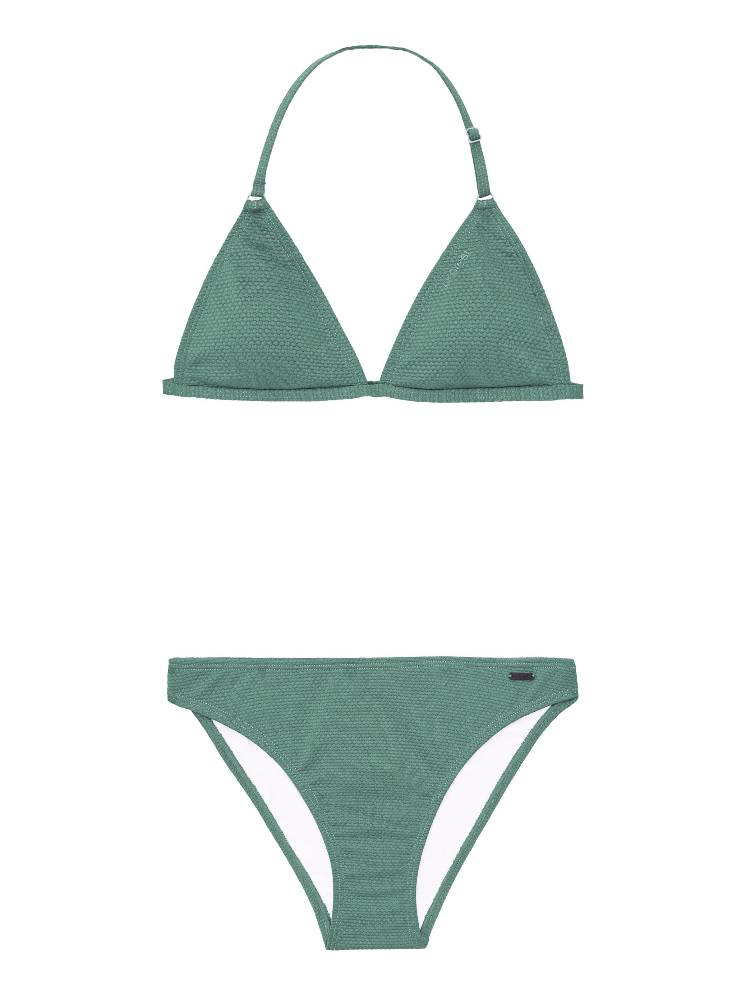 PROTEST Triangel Bikini 'PRTDumi JR' in Groen: voorkant