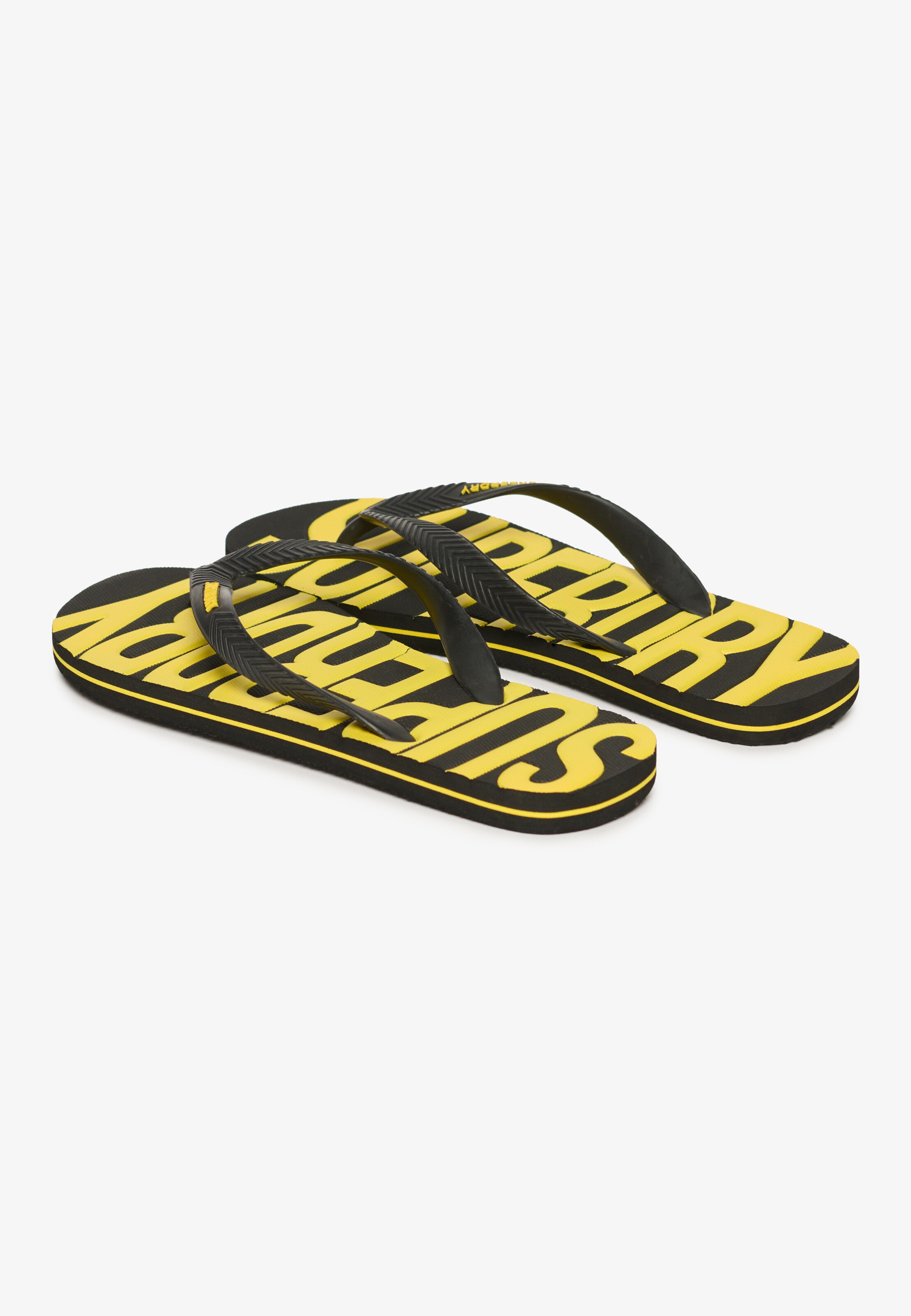 Superdry Teenslippers in Zwart