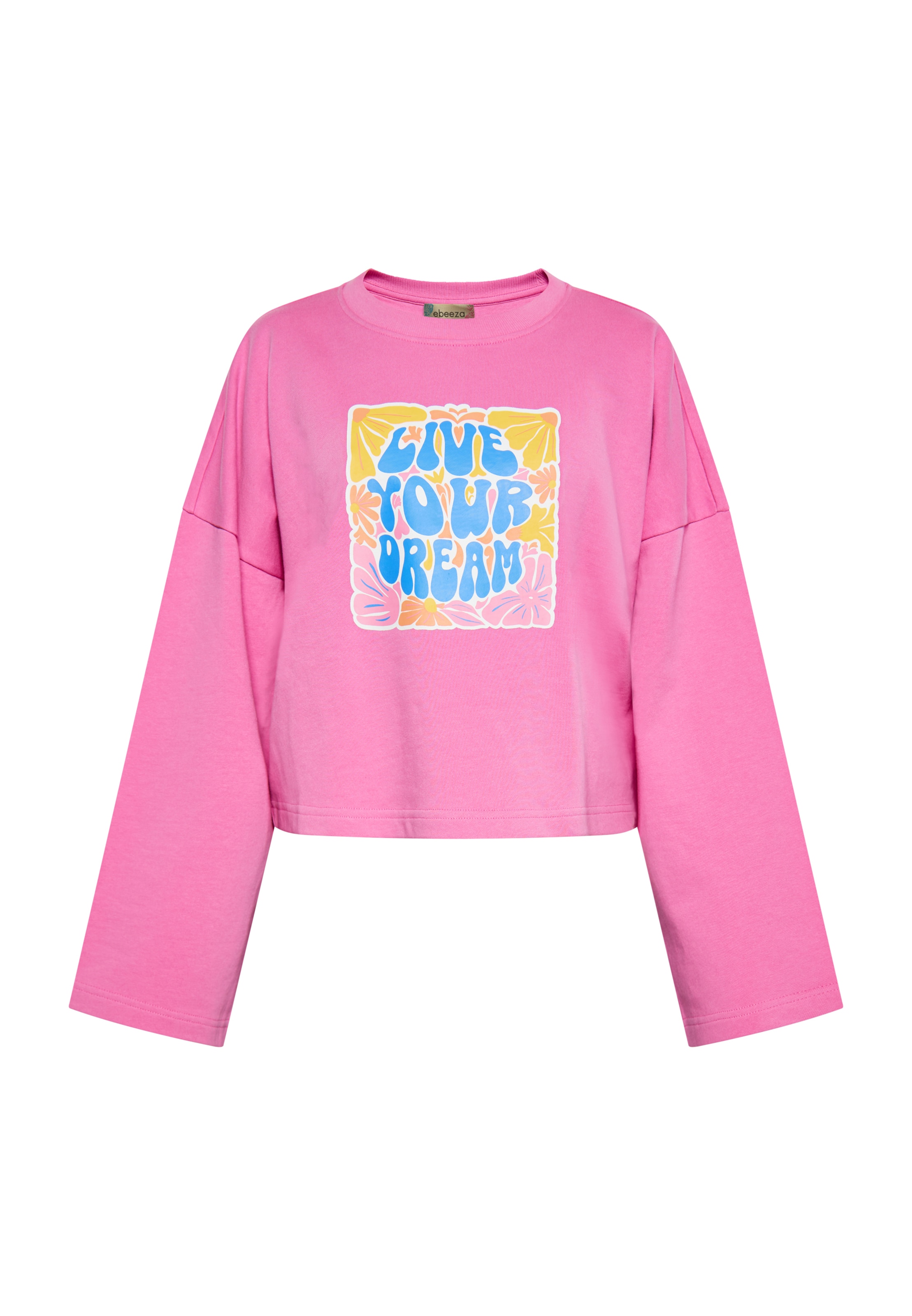 ebeeza - Sweatshirt em rosa: frente