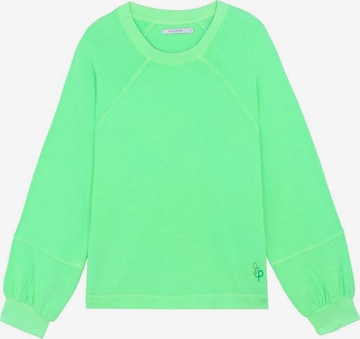 Sweat-shirt Scalpers en vert : devant