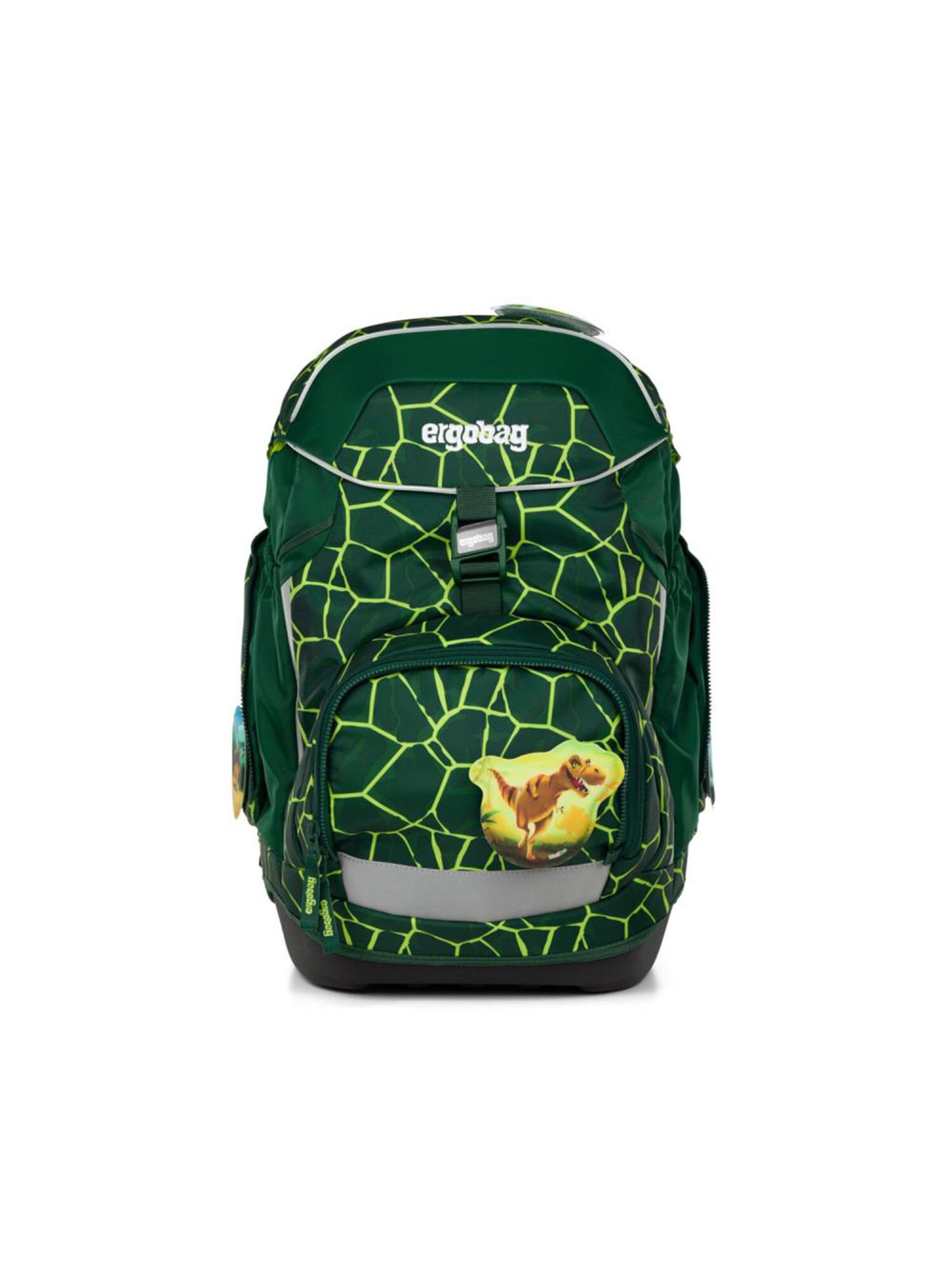 ergobag Backpack 'Schulrucksack Set' in Green