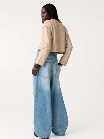 Pull&Bear Trui in Beige