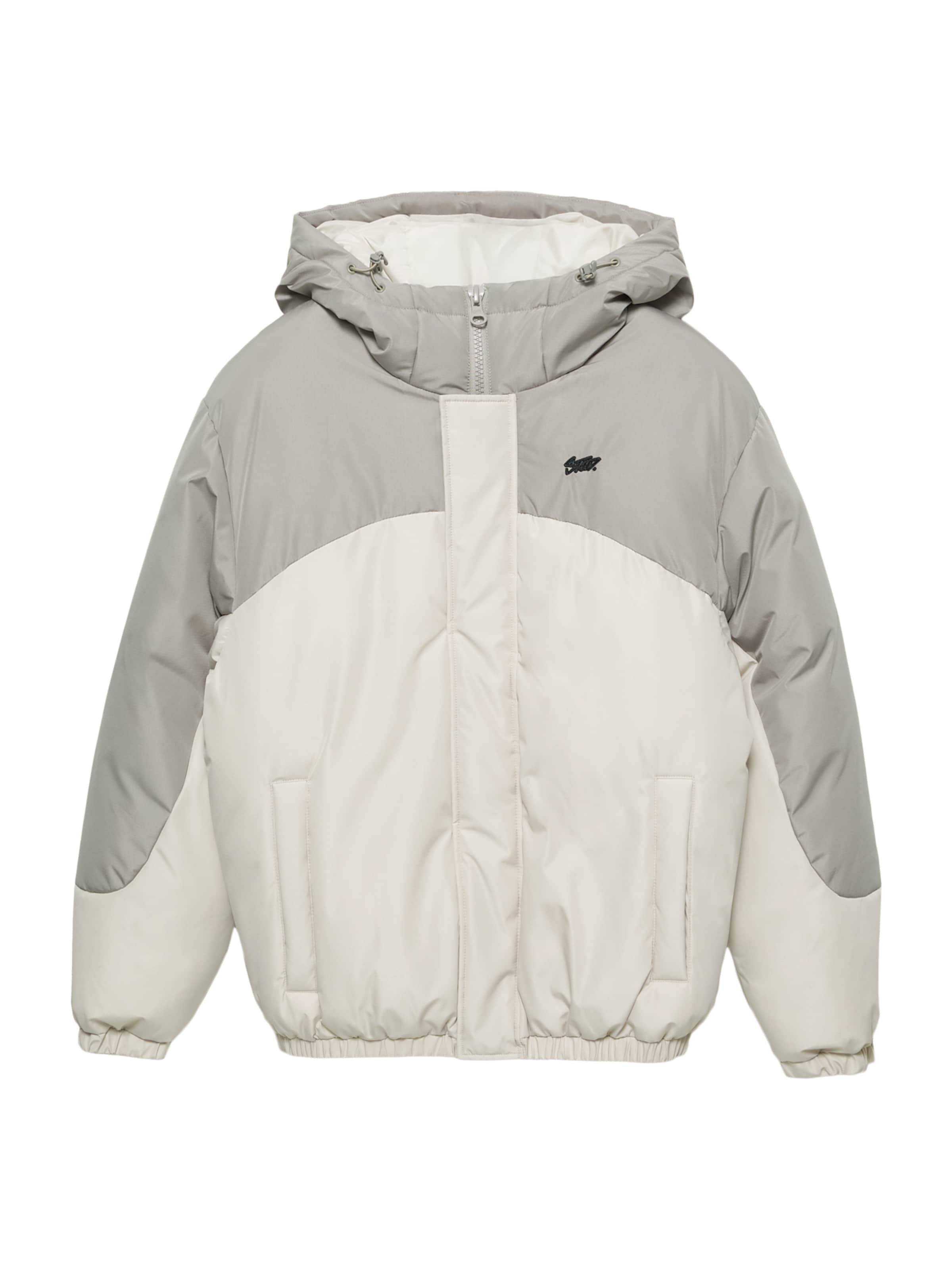 ekrü / szürke Pull&Bear Átmeneti dzseki, Termék nézet