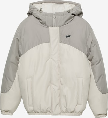 Pull&Bear Преходно яке в бежово: отпред