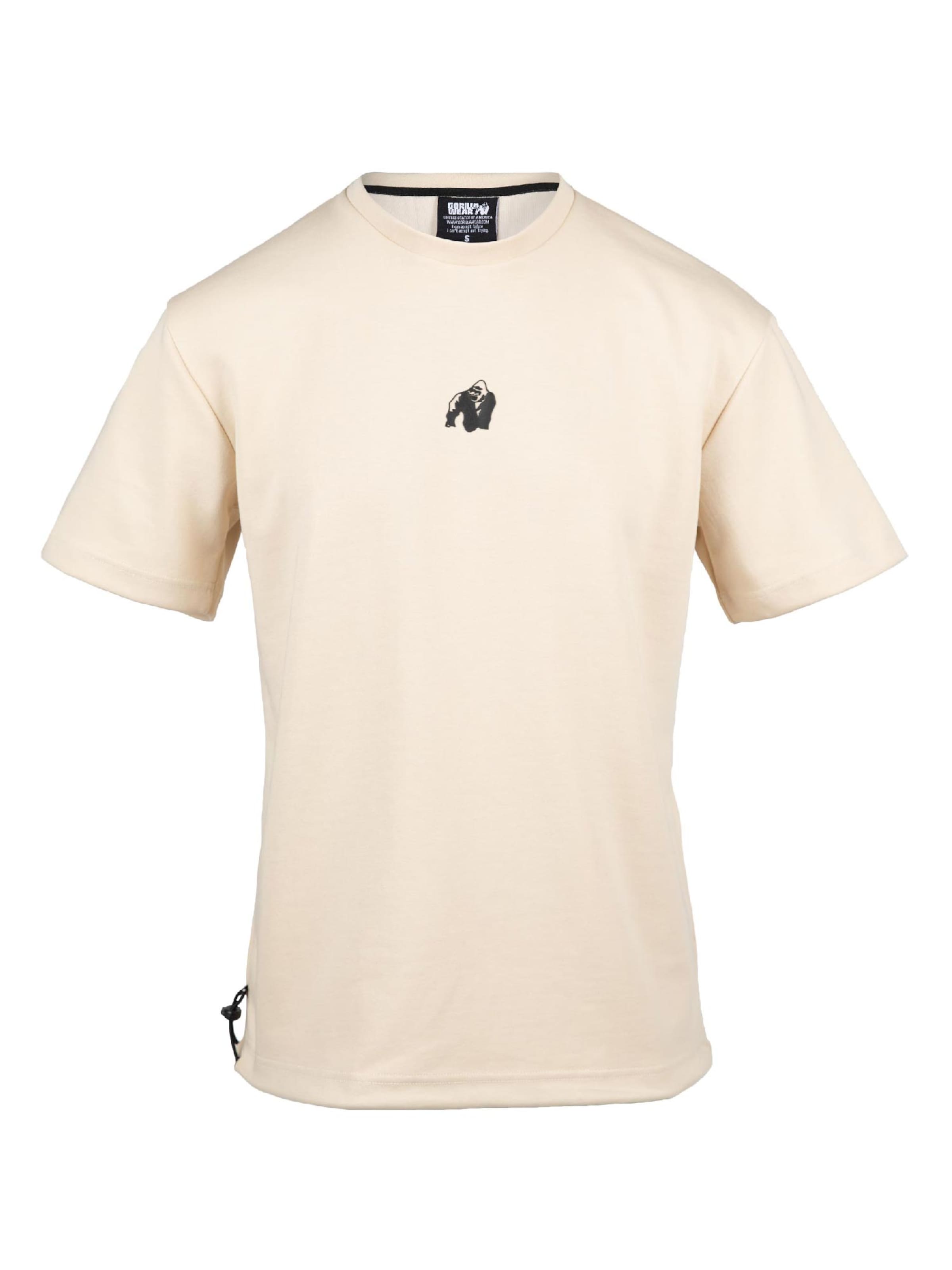 T-Shirt 'Dayton' Gorilla Wear en beige : devant