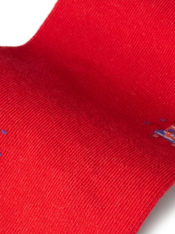 Von Jungfeld Socks 'RETRO ICONS' in Red