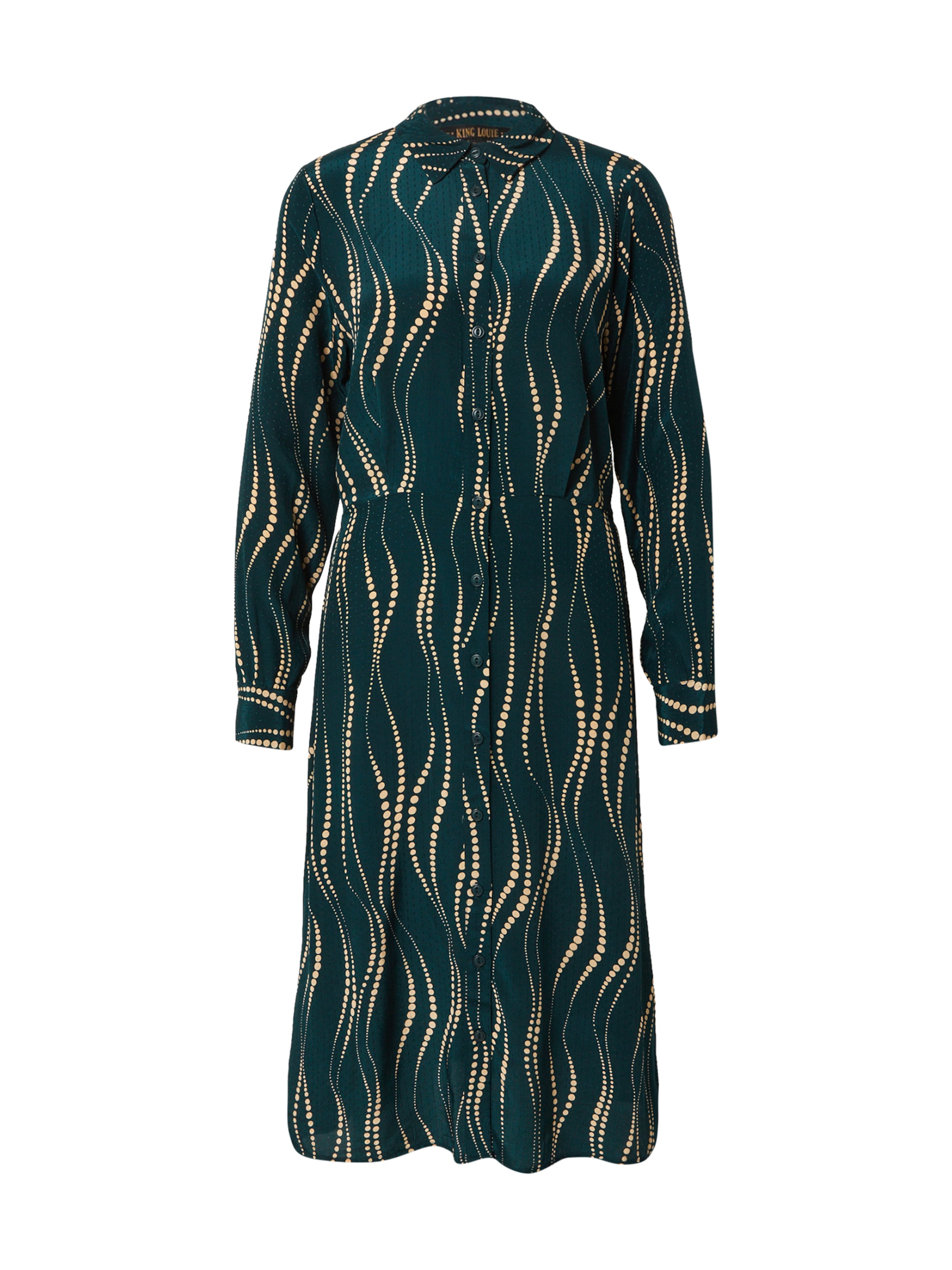 King Louie Särkkleit 'Mina', värv roheline: eest vaates