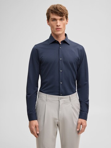 STRELLSON Regular fit Zakelijk overhemd 'Spike' in Blauw: voorkant