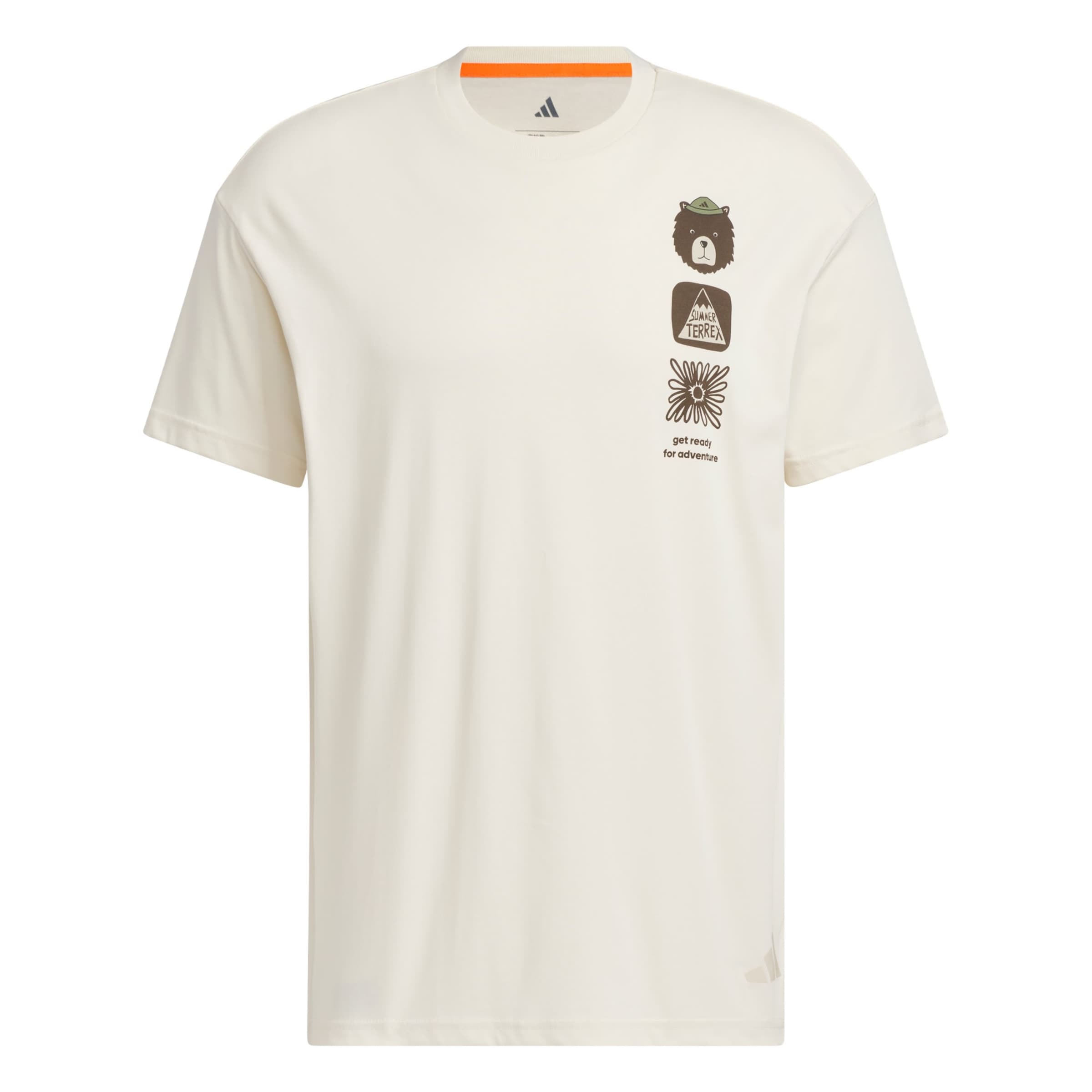 T-Shirt fonctionnel 'Multi' ADIDAS TERREX en blanc : devant