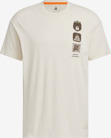T-Shirt fonctionnel 'Multi' ADIDAS TERREX en blanc : devant