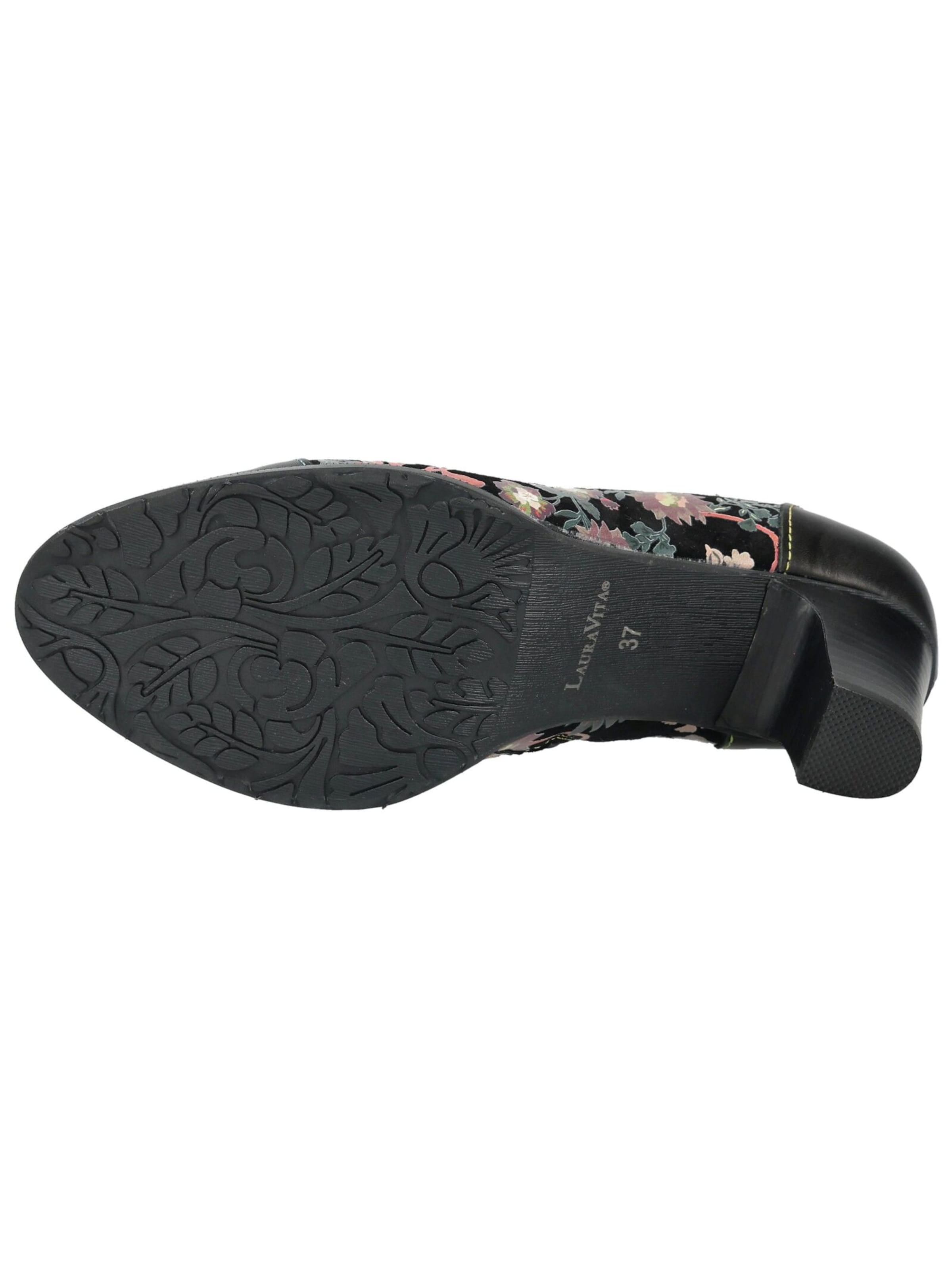 Laura Vita Pumps met hoge voorkant in Zwart