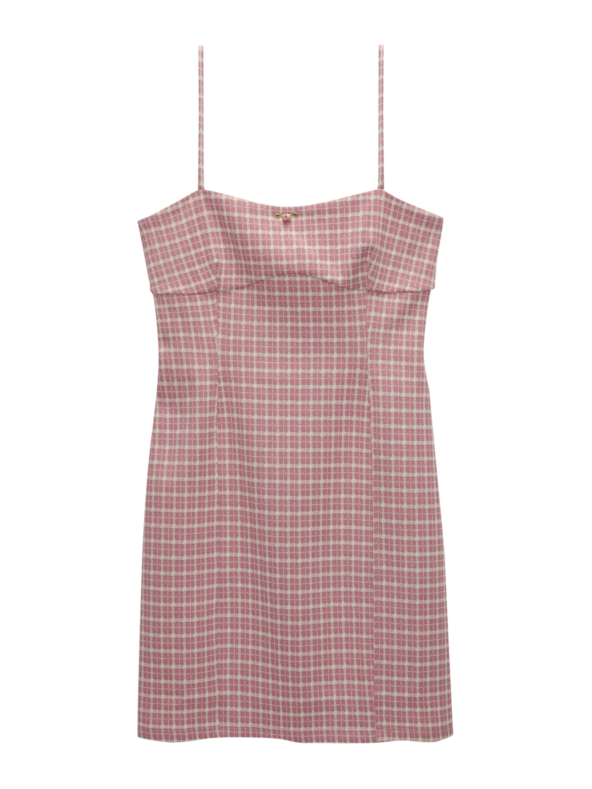Pull&Bear Kleid in Pink: Vorderseite