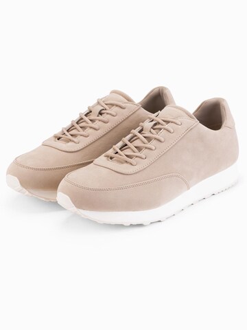 Ombre Sneaker in Beige