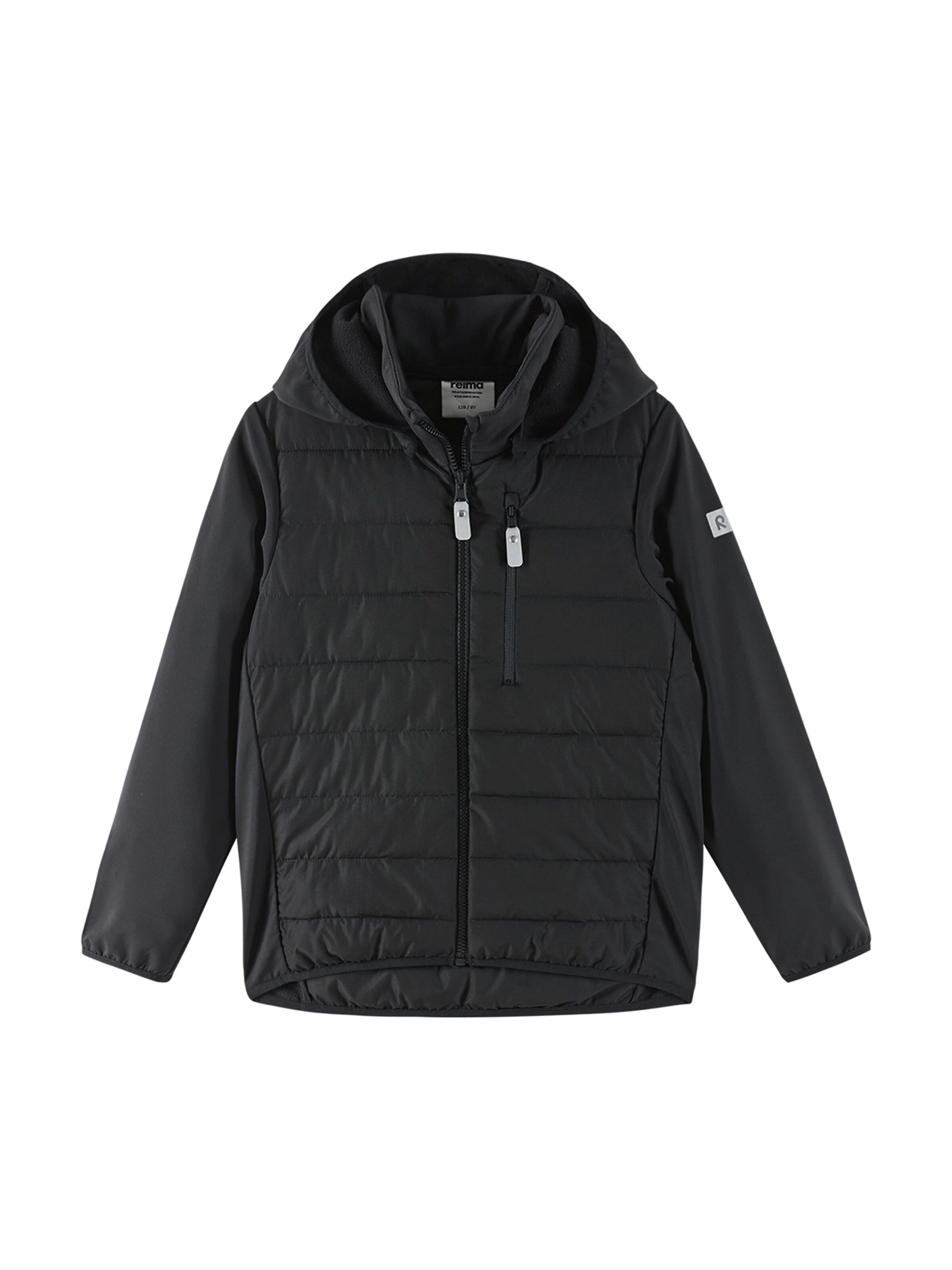 Reima Jacke 'Vaihto' in Schwarz: Vorderseite