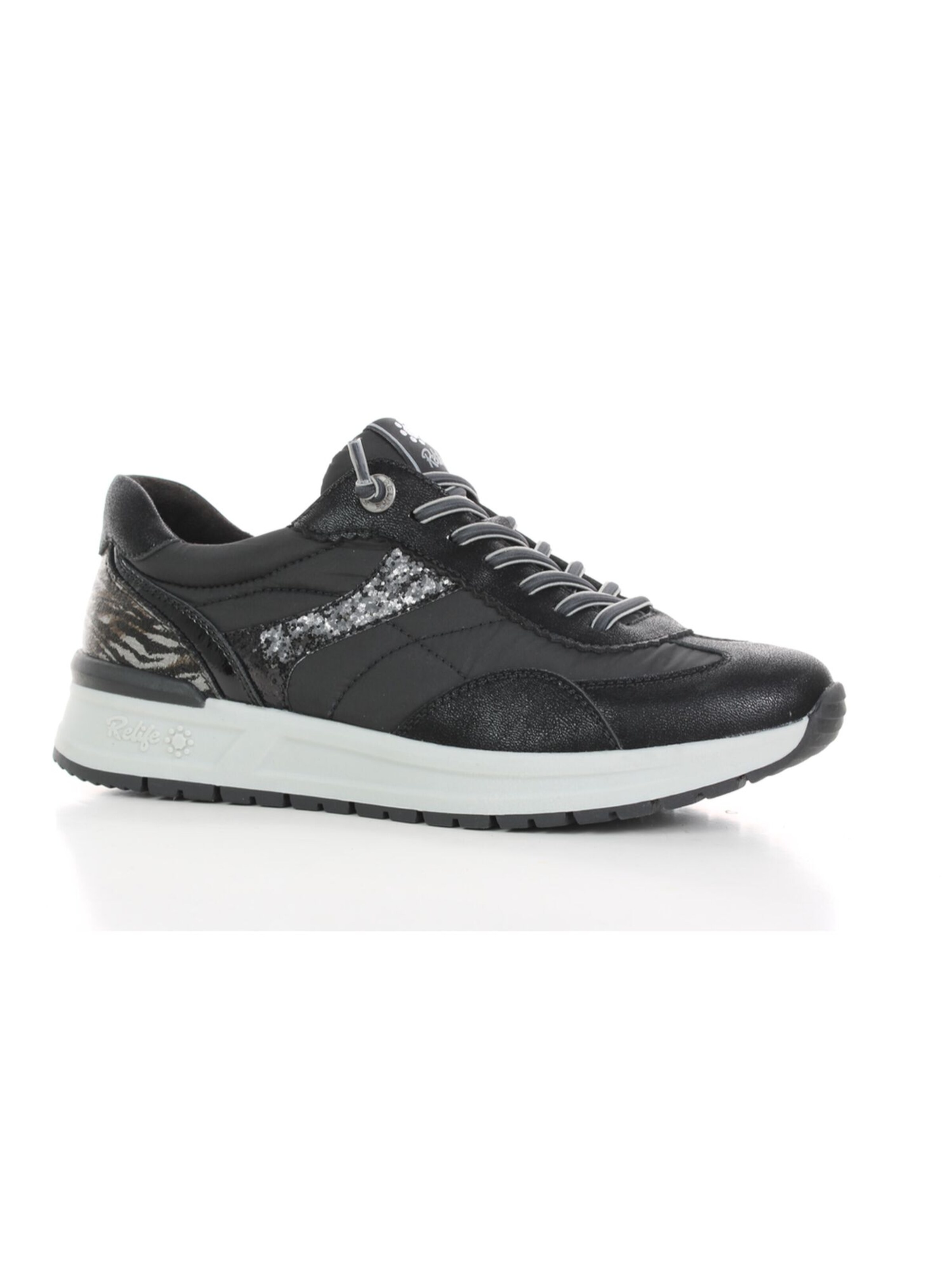 Relife Platform trainers in Black