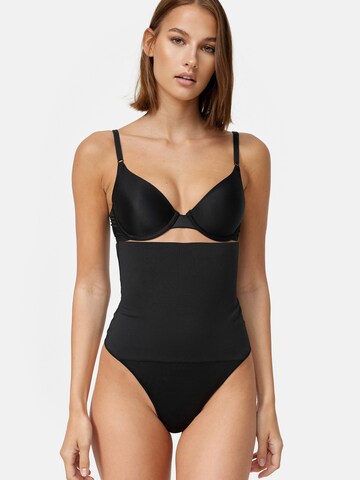 MAIDENFORM Shapingslip 'Tame your Tummy' in Zwart: voorkant
