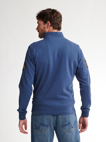 Petrol Industries Sweatjacke 'Kenosha' in Blau
